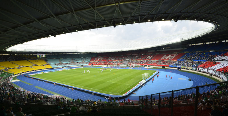 Ernst Happel Stadion - bekannteste Spielstätte der Österreichischen Bundesliga