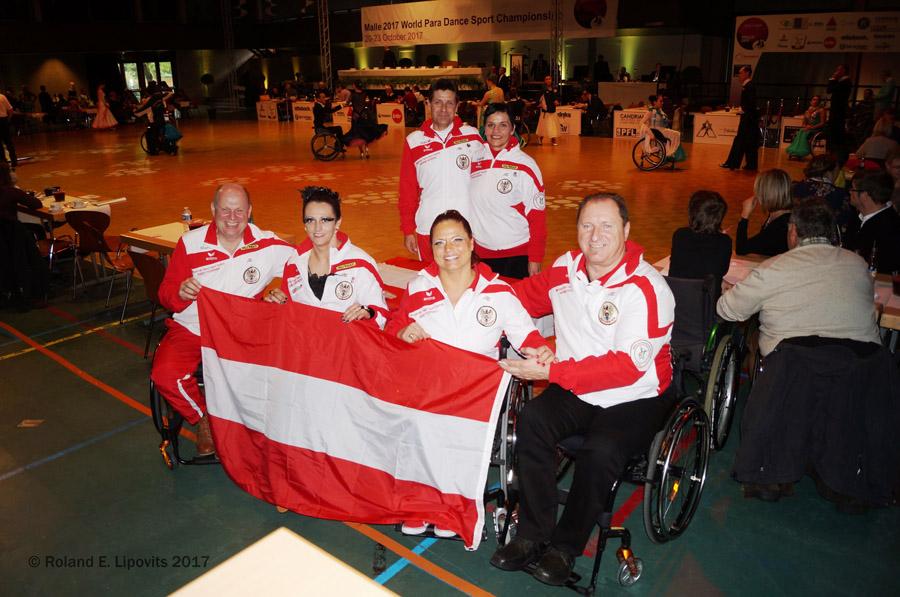 Austrian Wheelchairdancesportteam 2017