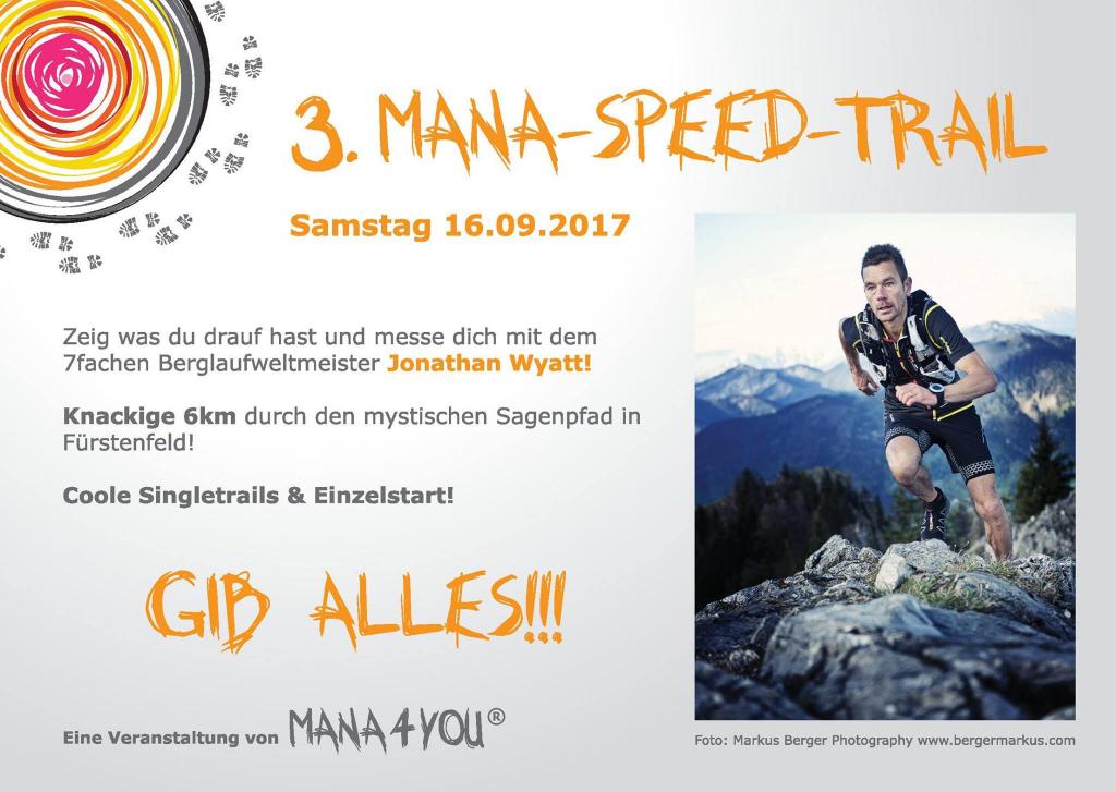 3. Mana Speed Trail am 16.9.2017