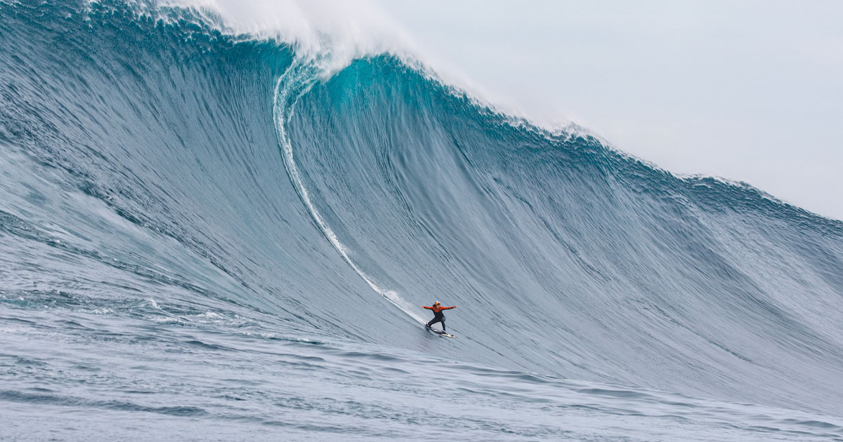 extremsport big wave surfing