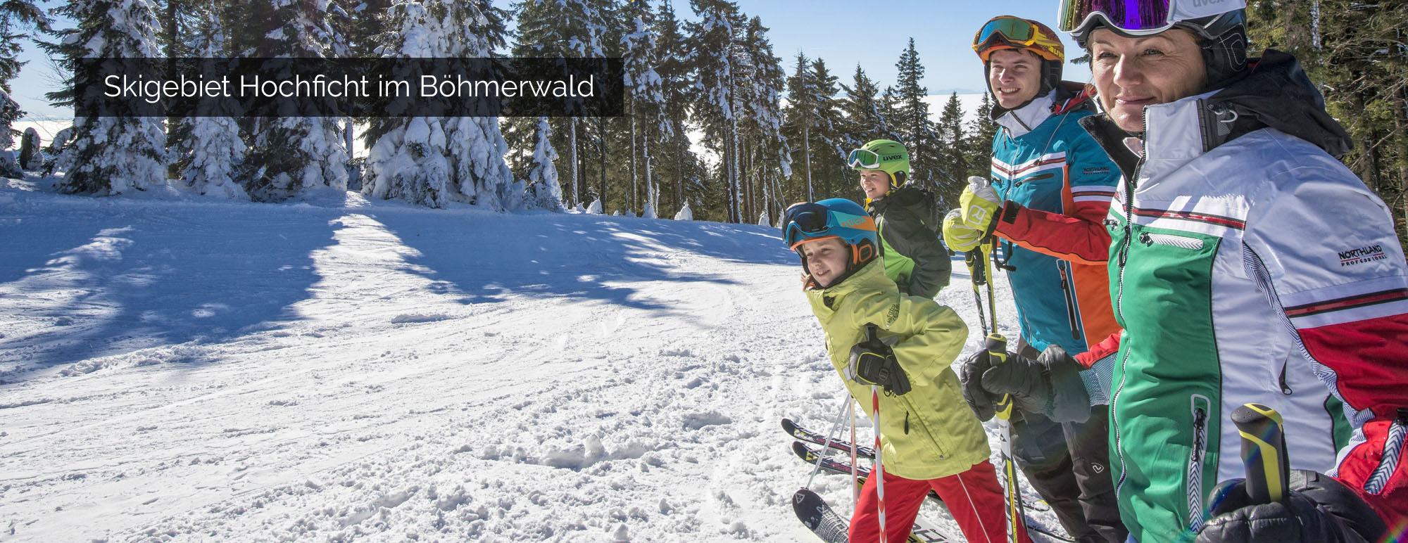 Skigebiet Hochficht im Böhmerwald