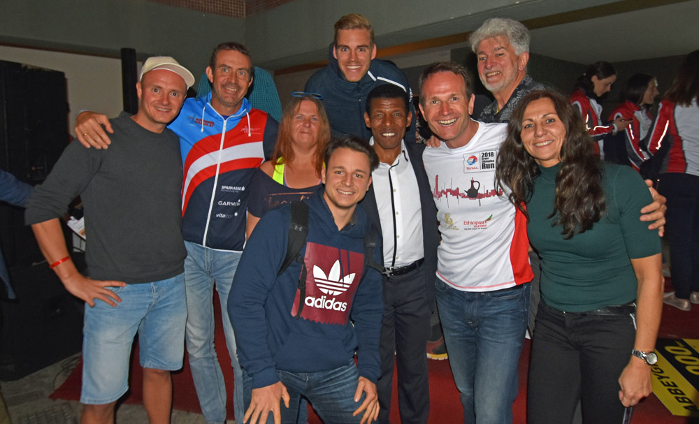 Haile Gebrselassie und Team Ausdauercoach