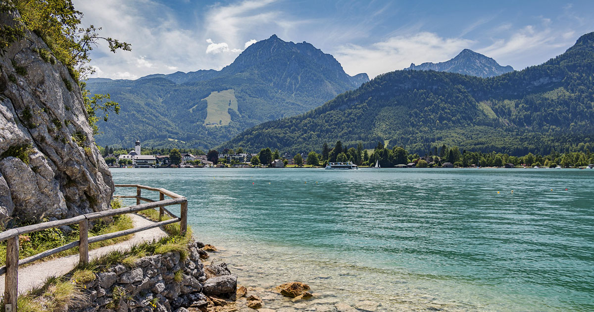 wolfgangsee salzkammergutradweg