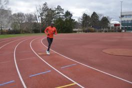 Joseph Lekalesoi Lauftraining