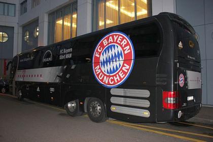 FC Bayern München Mannschaftsbus