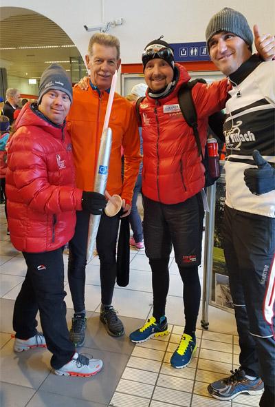 Friedenslichtlauf am 24. Dezember 2017 zu Gunsten Licht ins Dunkel