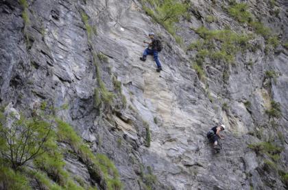 Kitzlochklamm Klettern