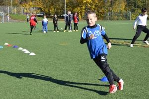 Kinderfußballtraining in Wien