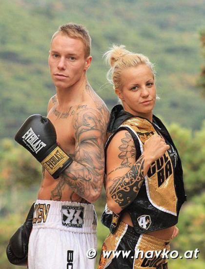 Eva GoldenBaby Voraberger und Kim GoldenBoy Poulsen