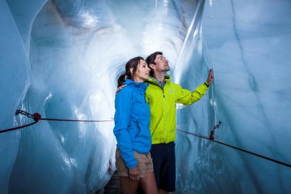 Gletscherspalte Kaunertaler Gletscher