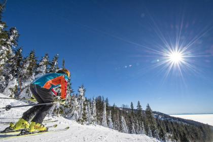 Skigebiet Hochficht im Böhmerwald