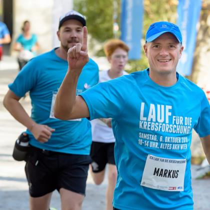 Krebsforschungslauf Markus Steinacher