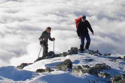 Oberbekleidung beim Wandern