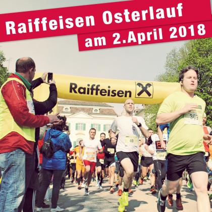 5. Raiffeisen Osterlauf am 2. April 2018