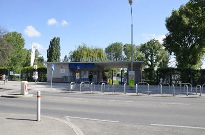 Strandbad Alte Donau - Eingang