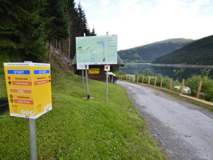 Laufen Durlaßboden Stausee