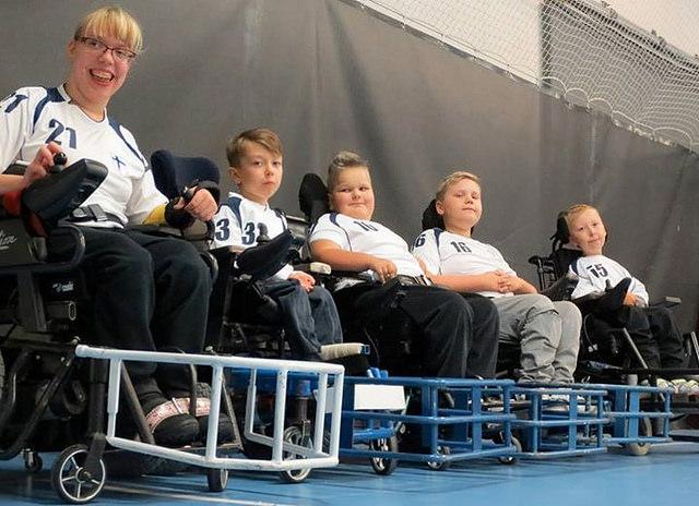 ottobock Powerchair Football Tournament 2014 - Team Finnland
