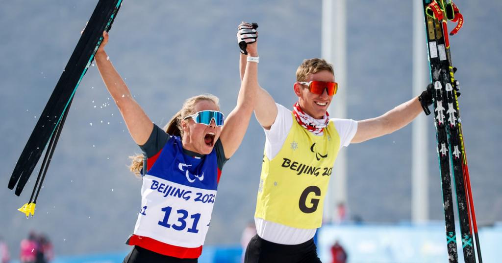 carina edlinger gold paralympics peking 2022