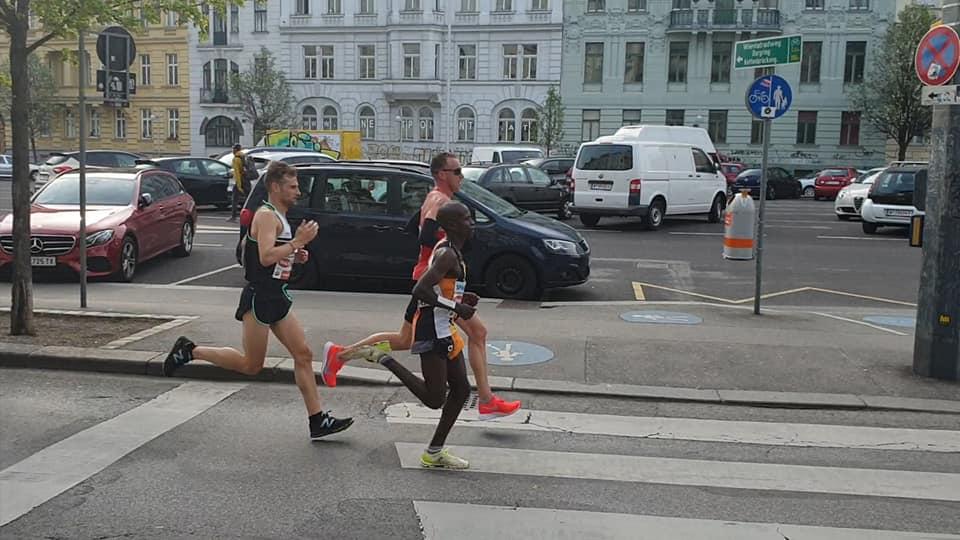 Christian Steinhammer beim Vienna City Marathon 2019