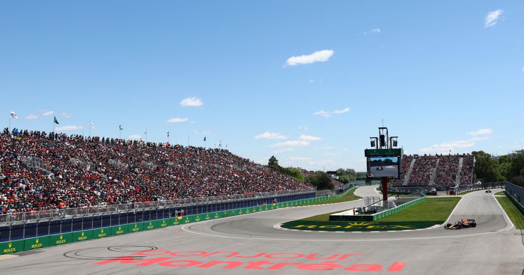 F1 Kanada GP am Circuit Gilles Villeneuve