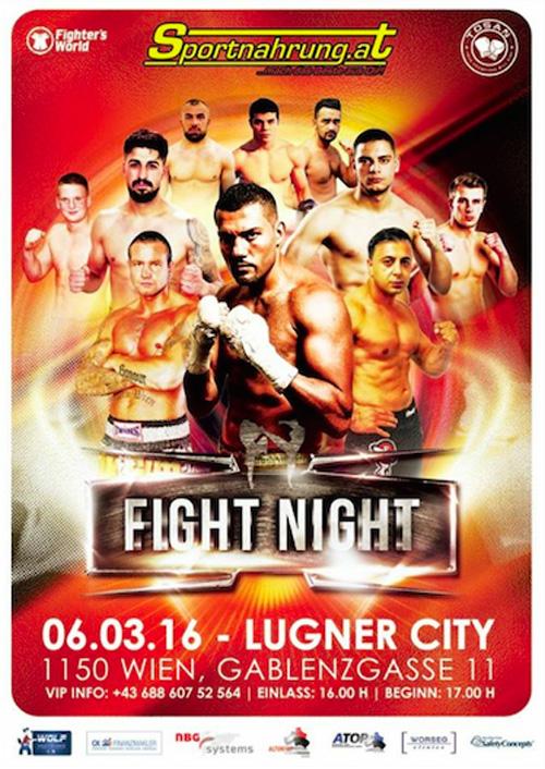 Fight Night 6.3.2016 Lugner City Wien