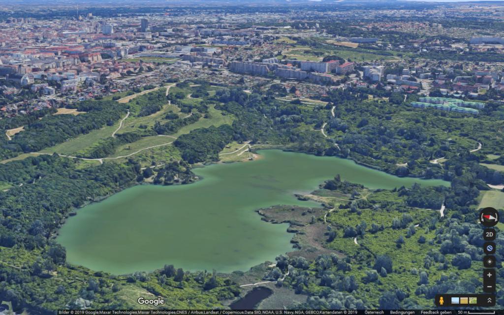 Google Maps 3D Globusansicht Neigungswinkel und Blickwinkel verändern