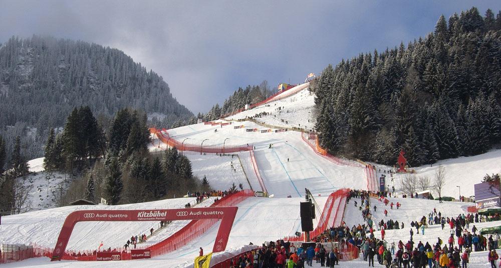 Herren Abfahrt auf der Streif / Hahnenkamm am 21.Jänner 2017