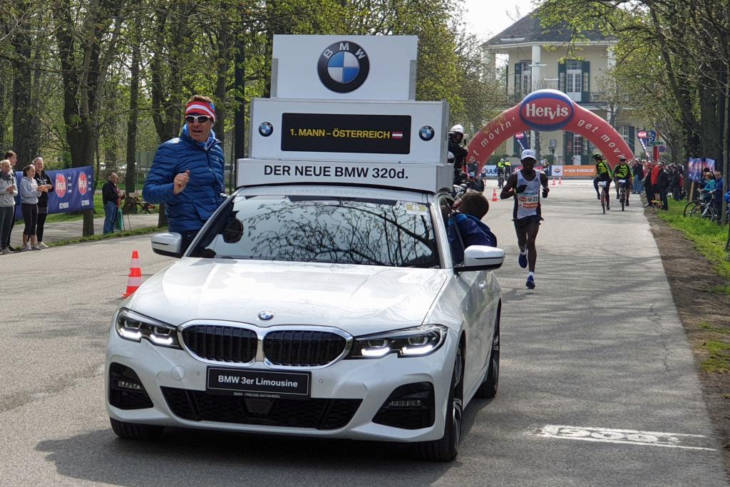 Lemawork Ketema und Harald Fritz beim VCM 2019