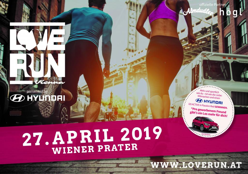 Loverun Vienna am 27. April 2019 im Wiener Prater