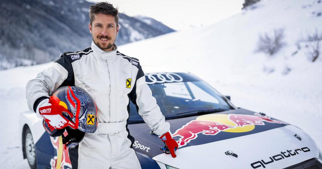 Marcel Hirscher un der Audi EKS RX S1 008