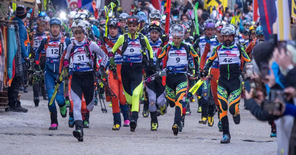 mountain attack tourenskirennen in saalbach