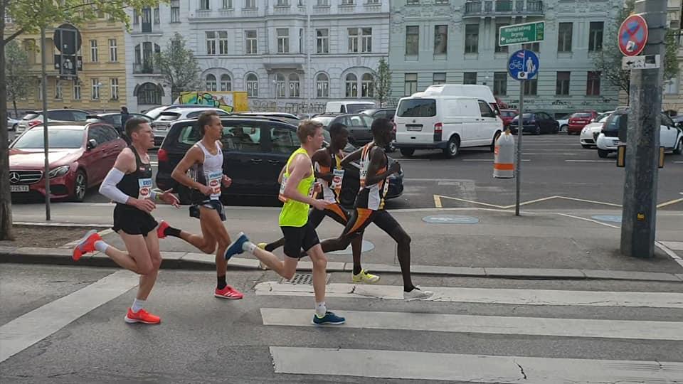 Peter Herzog beim 36. Vienna City Marathon 2019