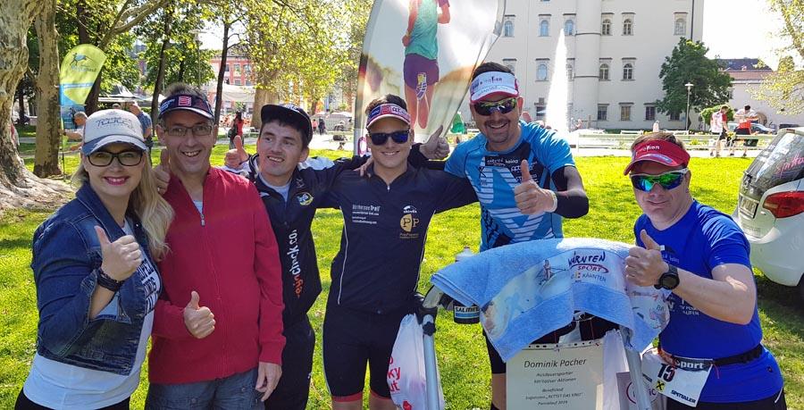 Dominik Pacher und Alexander Radin beim Porcialauf 2019 in Spittal/Drau