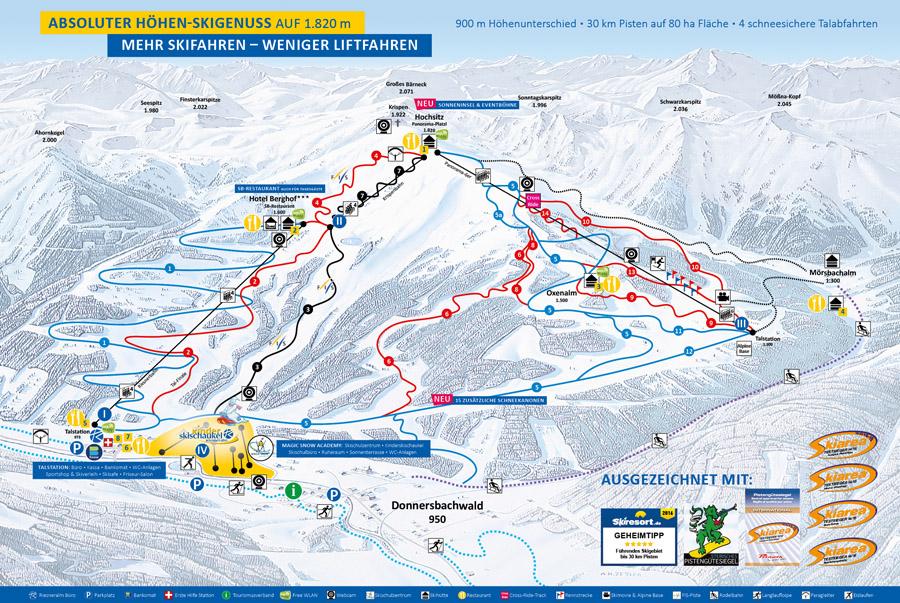 Skigebiet Riesneralm 2016/2017