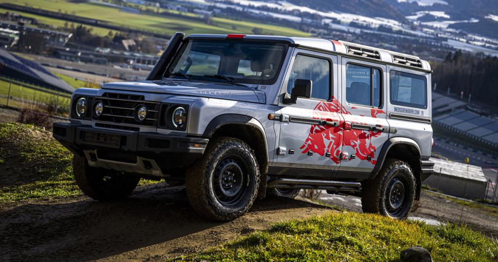 ineos grenadier am red bull ring in spielberg