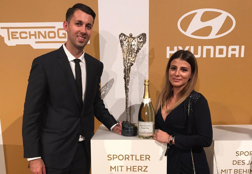 Lotterien Sporthilfe-Gala 2019 - Christoph Vetchy, der Veranstalter des Vienna Charity Run gewinnt die Auszeichnung Sportler mit Herz 2019
