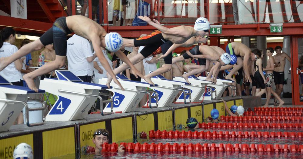 Stadthallenbad Schwimmmeisterschaft