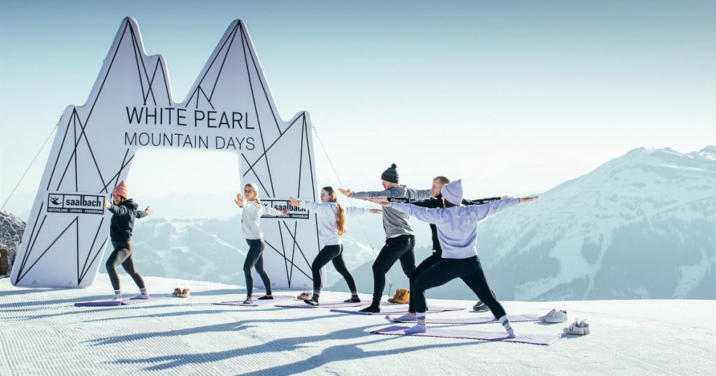 white pearl mountain days 2024 - skicircus saalbach hinterglemm leogang fieberbrunn