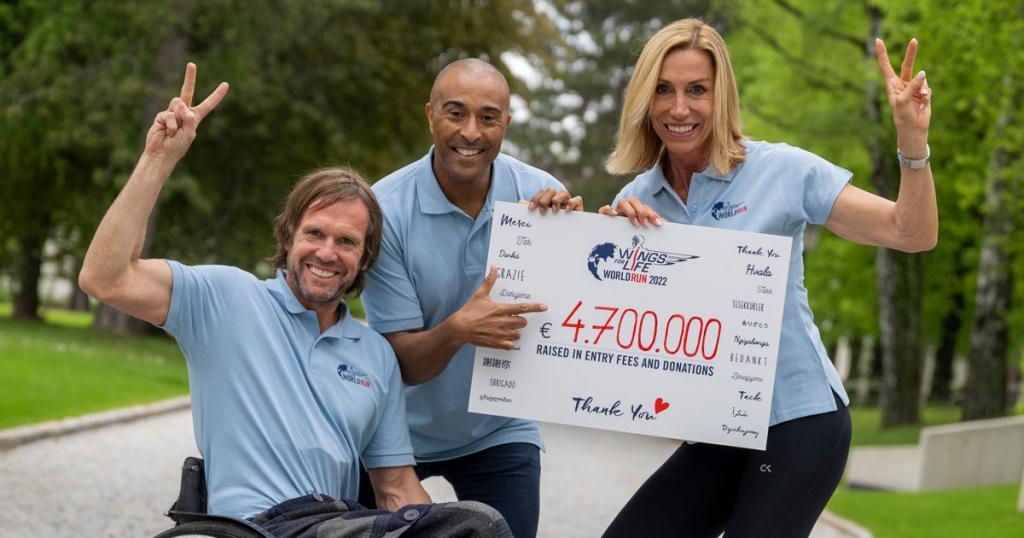 Wings for Life World Run Spendenrekord 2022