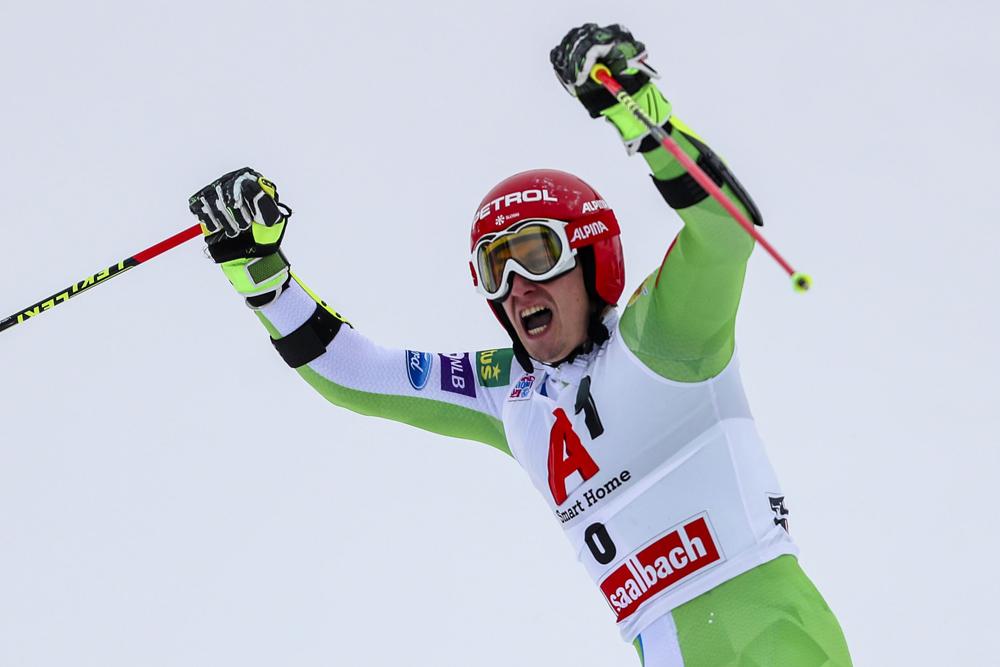 Sieg für Kranjec beim Riesentorlauf in Saalbach 2018