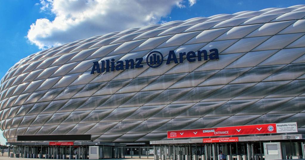 Die Allianz Arena in München ist für Österreicher günstig gelegen