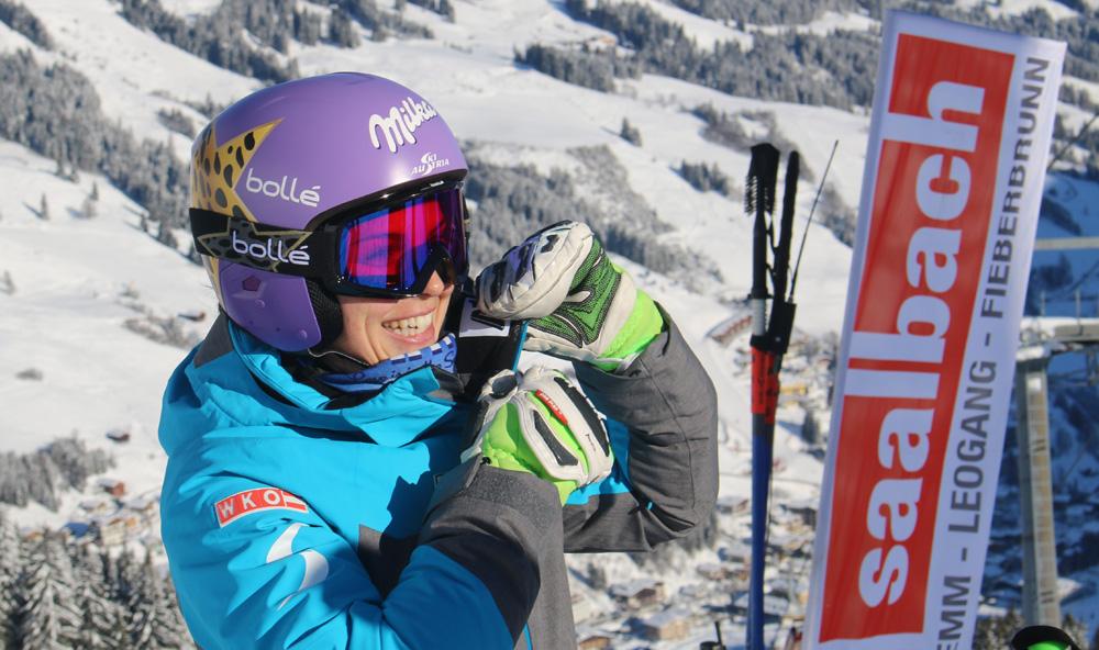 Anna Veith - Training in Saalbach - Jänner 2017