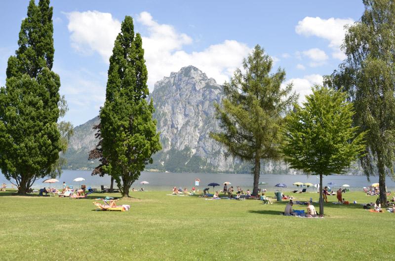 Badeplatz Bräuwiese Traunsee