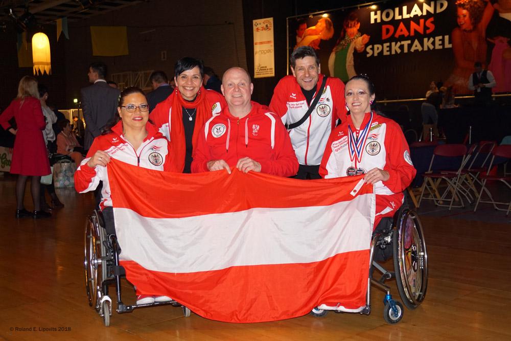 Holland Dans Spektakel in Cuijk - IPC-Wettbewerb 2018 - Para Dance Sport International Competition