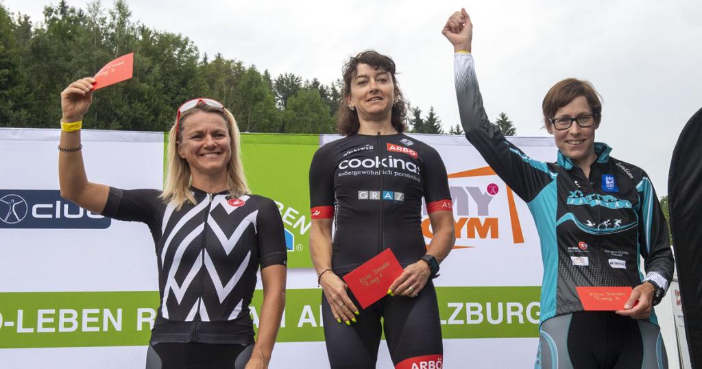 Manuela Hartl siegt bei den Damen beim MyGym-Race am Salzburgring