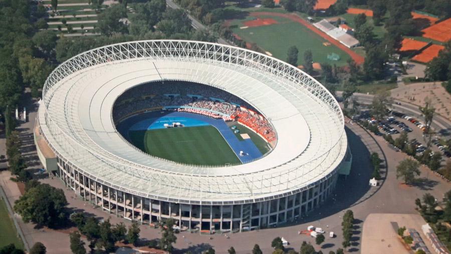 Ernst Happel Stadion Vogelperspektive