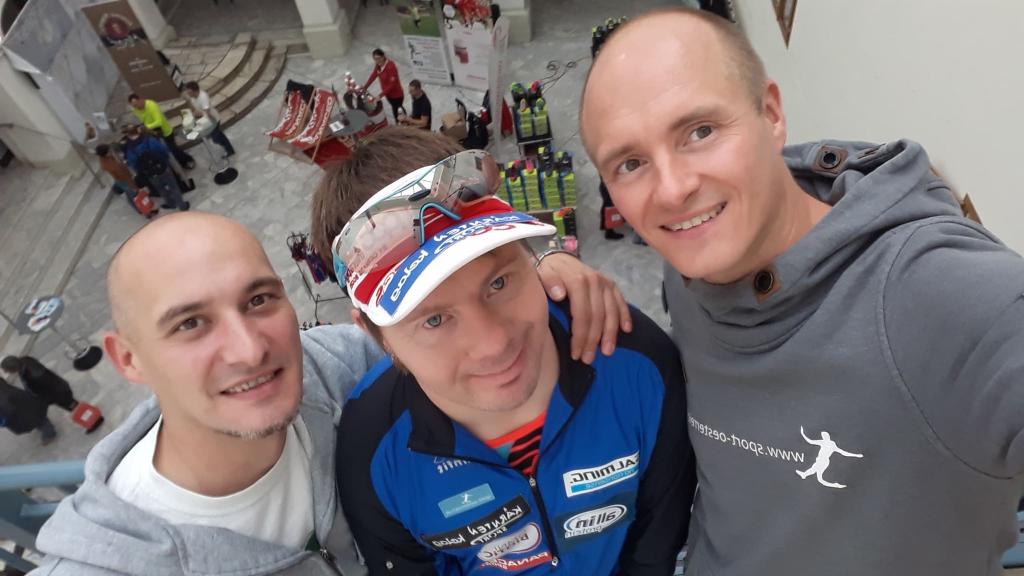 Andreas Arzberger, Alexander Radin und Markus Steinacher von sport-oesterreich.at