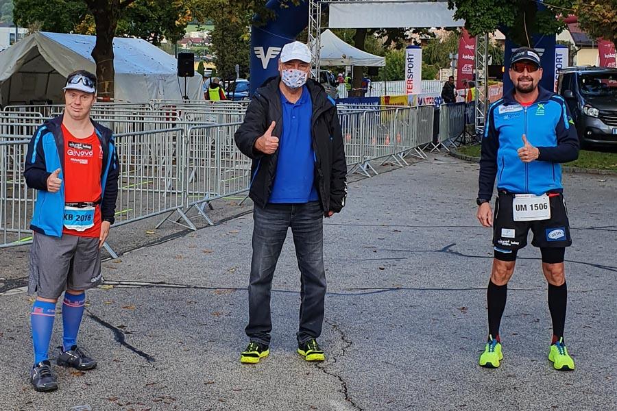 Dominik Pacher und Alexander Radin beim 4. Internationalen Kärnten Marathon 2020