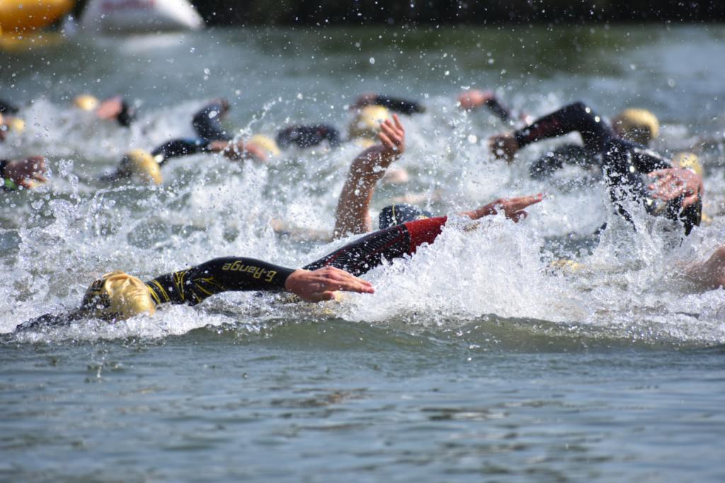 Klosterneuburg Triathlon Schwimmen