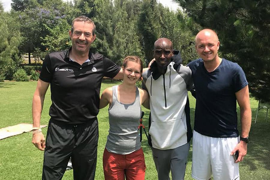 Mo Farah - Training in Yaya Village